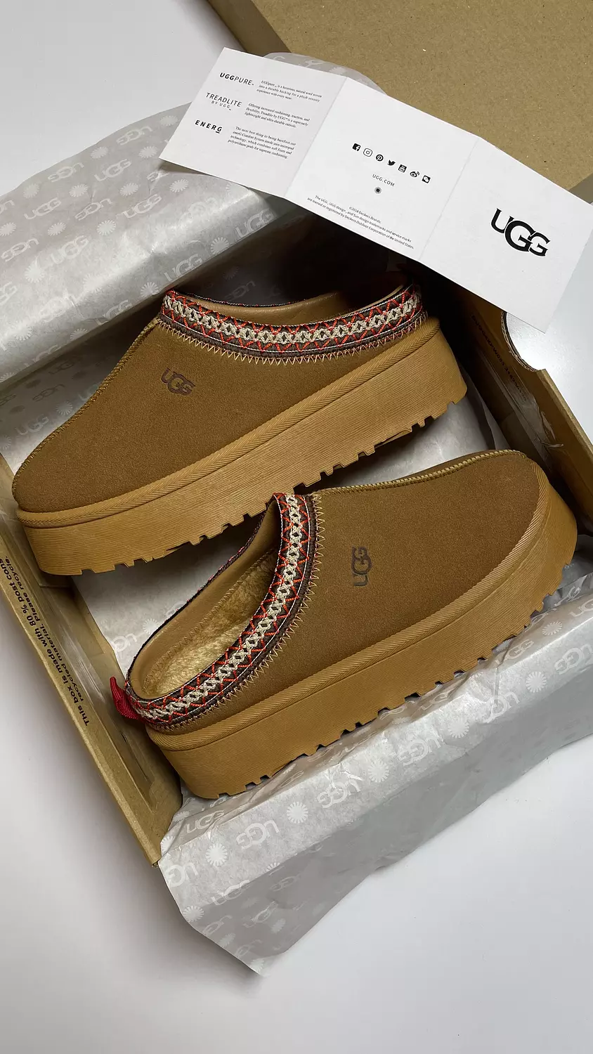 UGG Tazz Slipper 'Chestunt' image