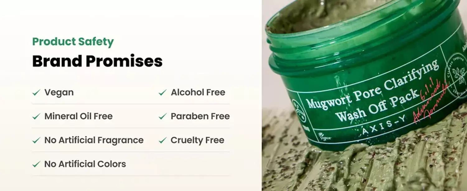 AXIS - Y - Mugwort Pore Clarifying Wash Off Pack 2