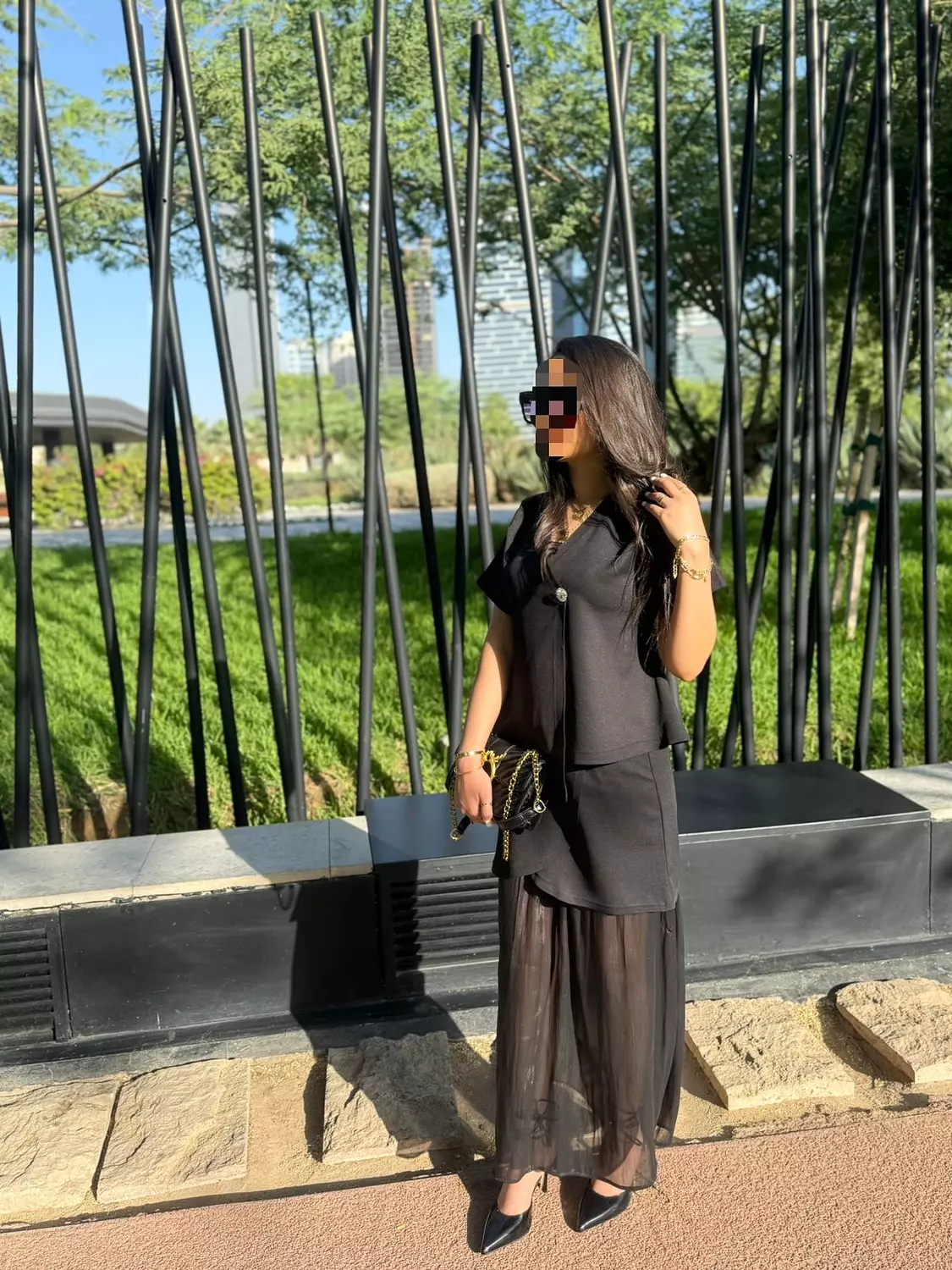 BLACK SKIRT SUIT 2