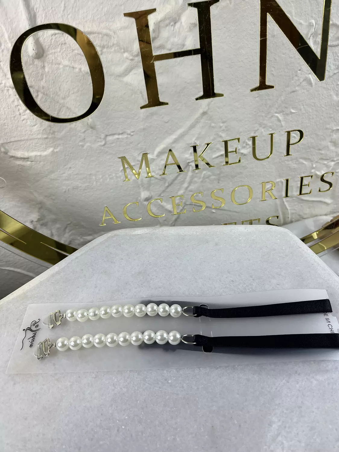Pearl Bra Strap   hover image