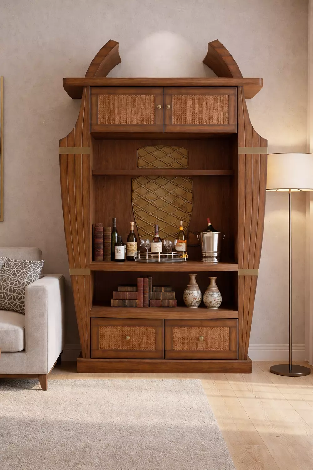 نيش تلفزيون 130 سم image