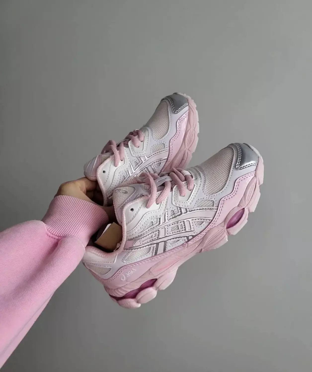 ASICS GEL-NYC PINK CREAM PURE SILVER 1