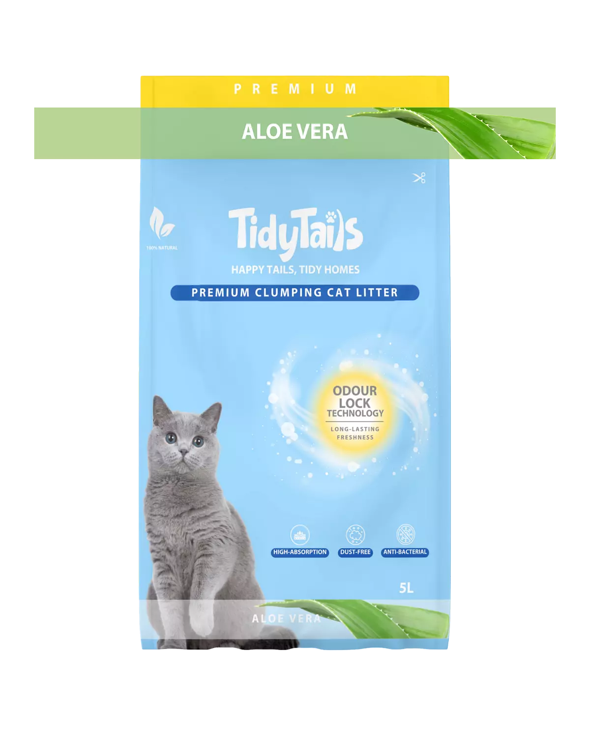 Premium Cat Litter – Aloe Vera Scented image
