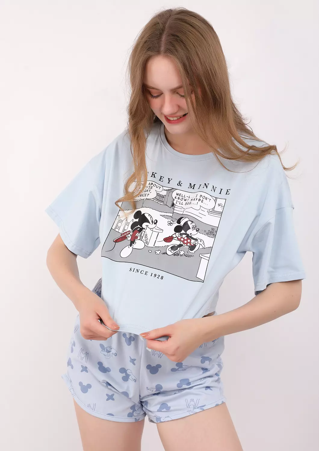 S221 Mickey MAGIC Short Pajama Set 6