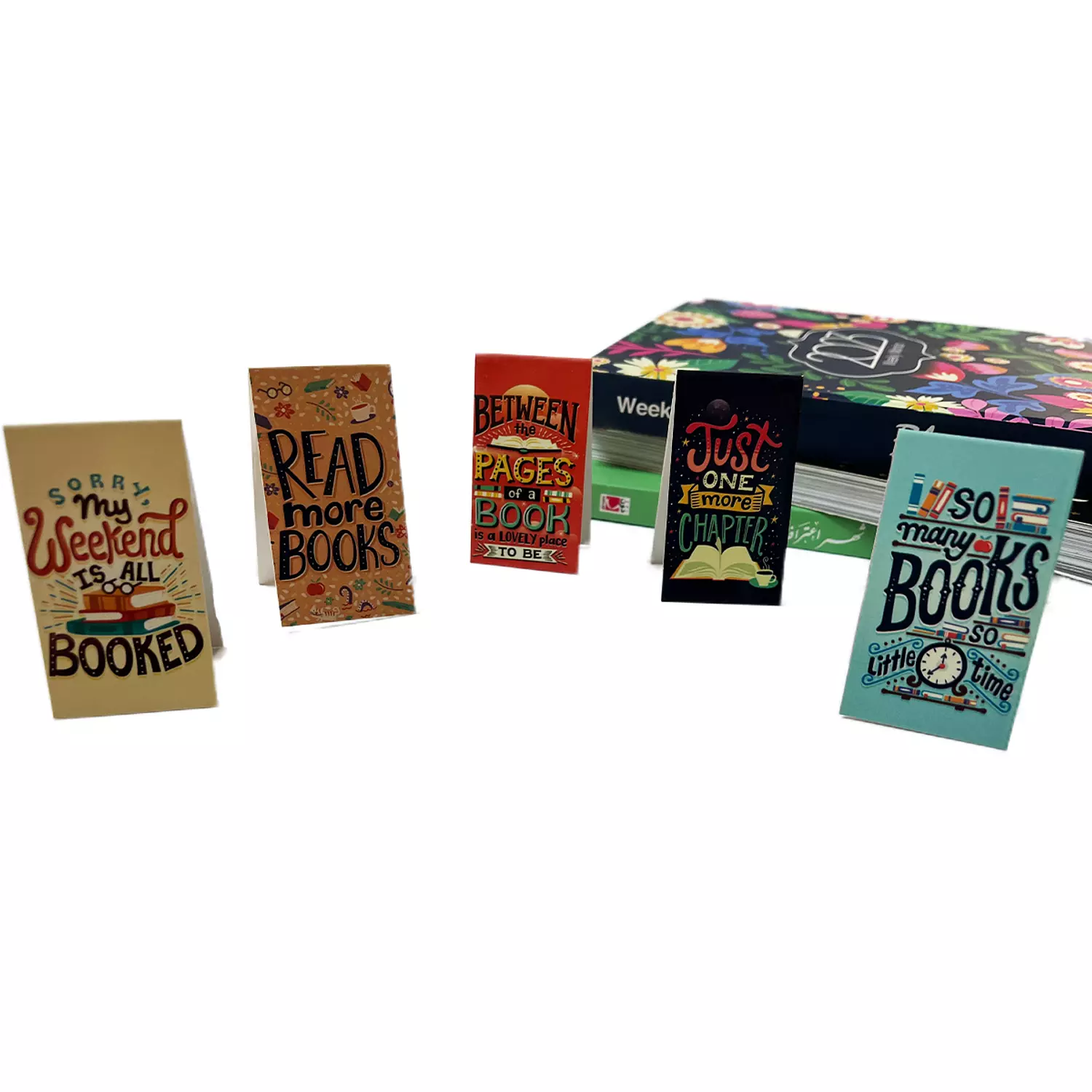 Memo  Magnetic Bookmarks "Read a Book" (5 pcs) 1