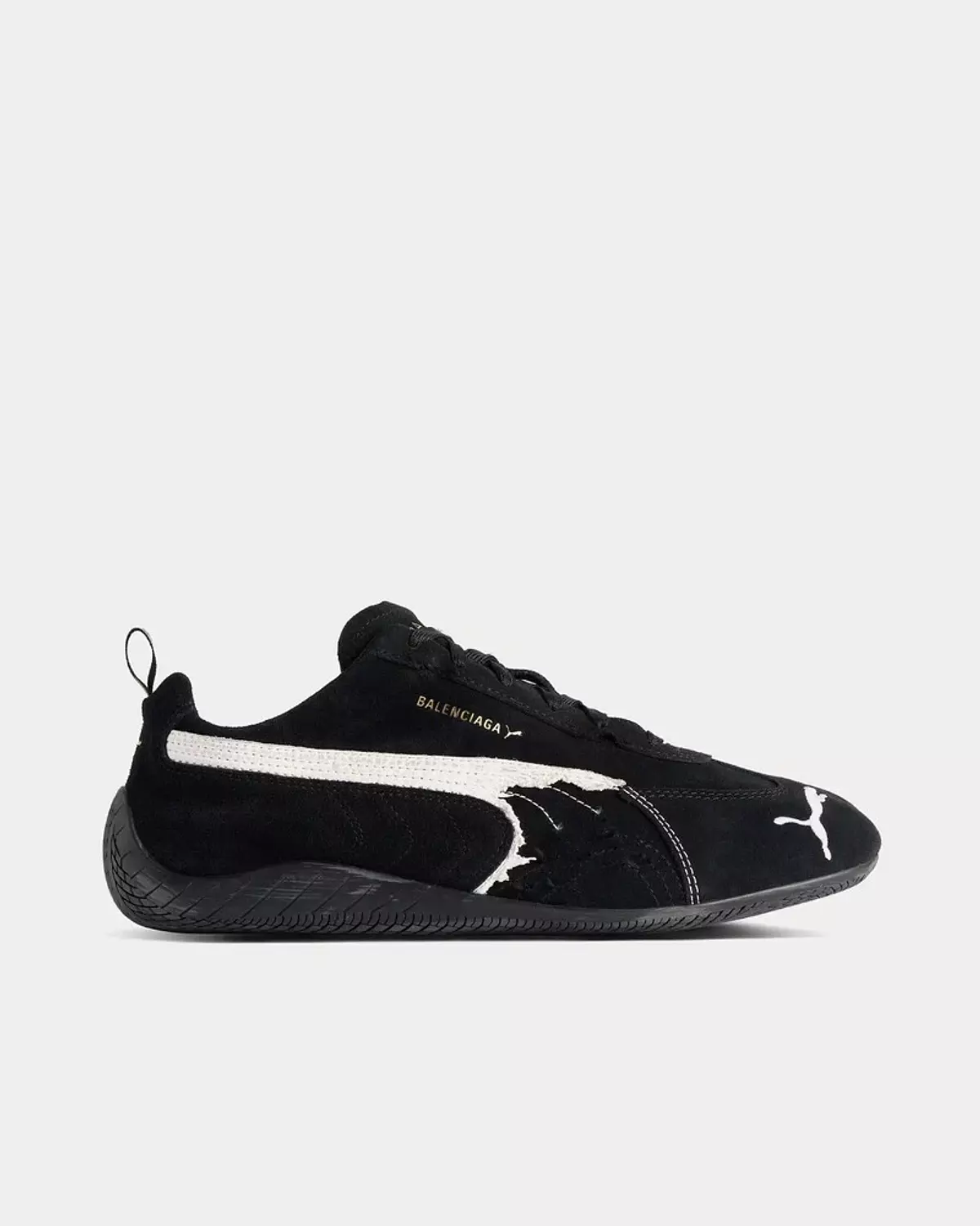 Balenciaga x Puma - Speedcat Suede Black / White Low image