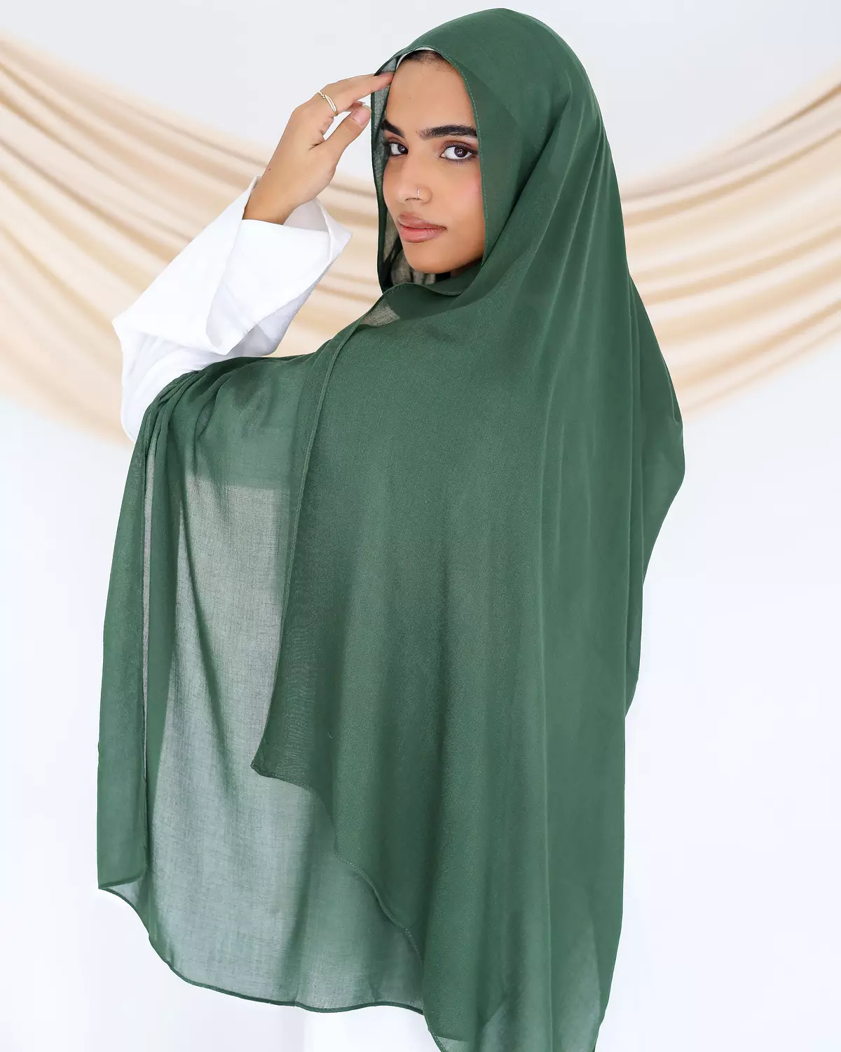 Forest Olive Linen image