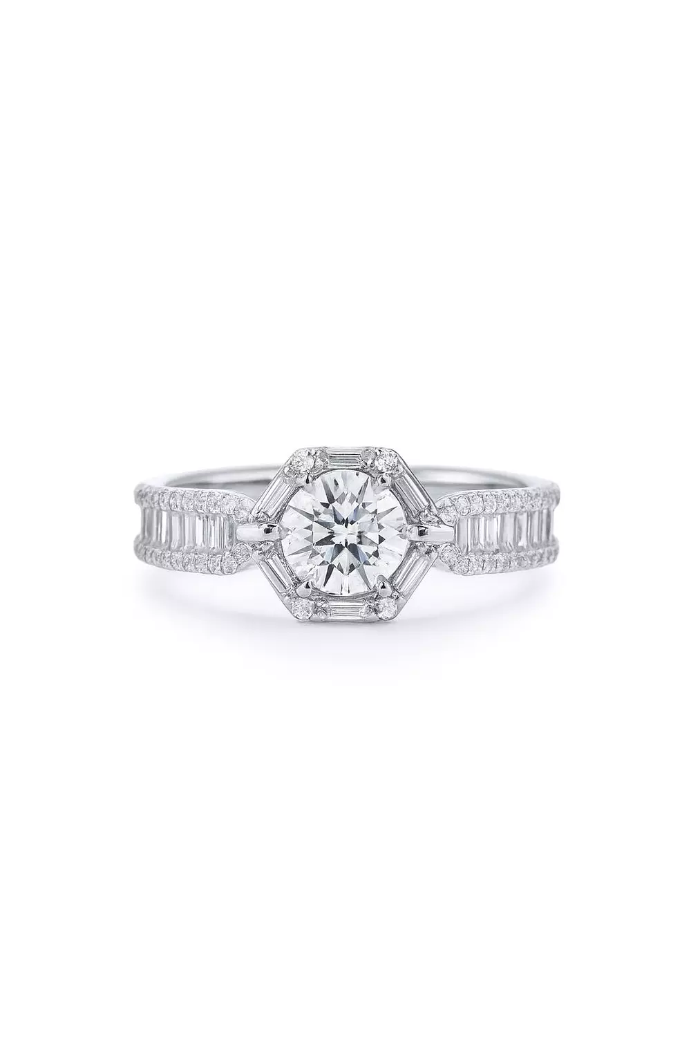 Silver Ring Daimond image