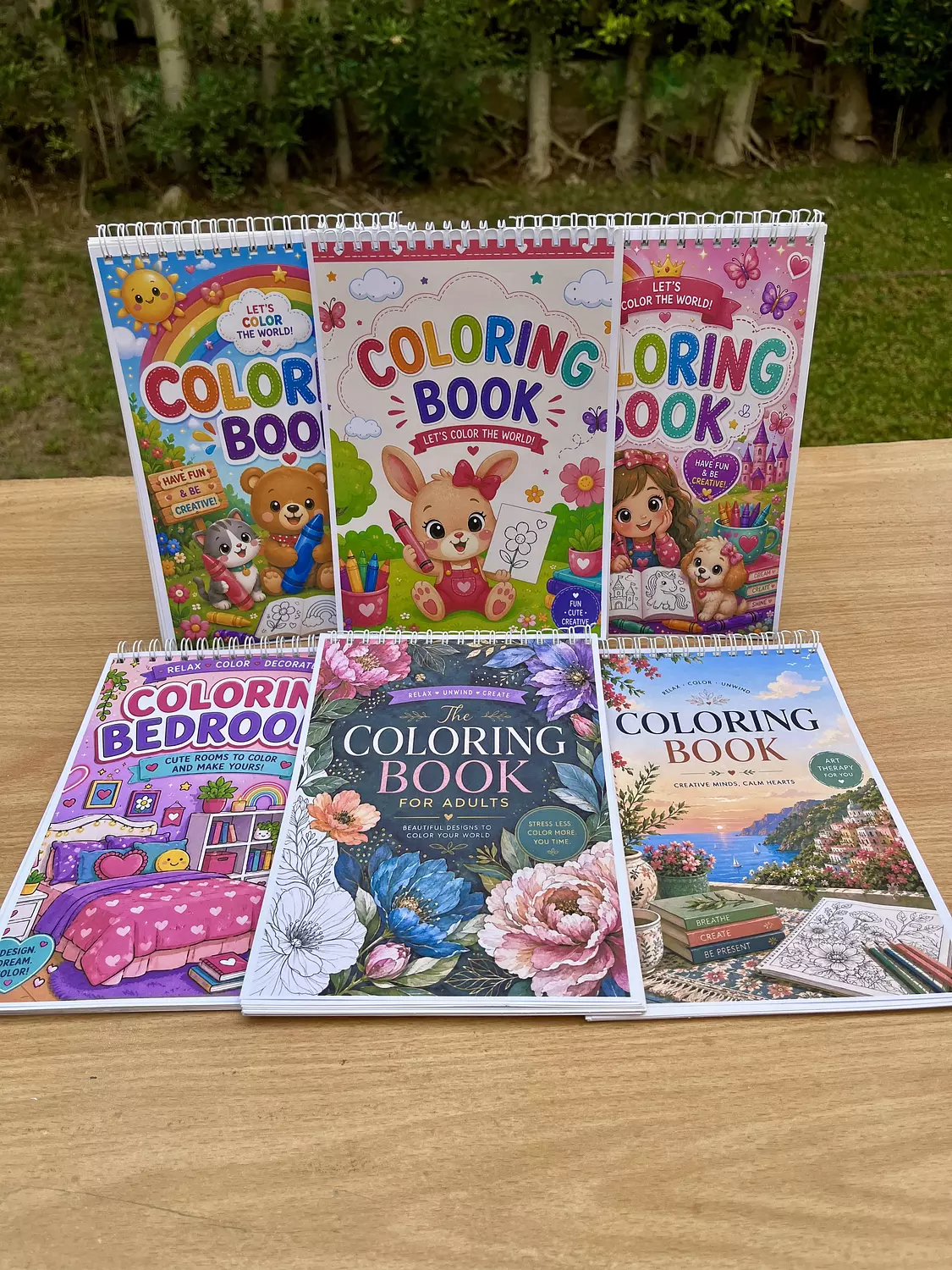<h2 style="text-align: center"><span style="color: #594a36"><strong>Coloring books</strong></span></h2>