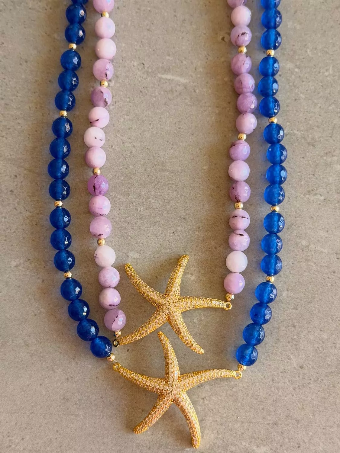 Blingy Starfish Necklace 2