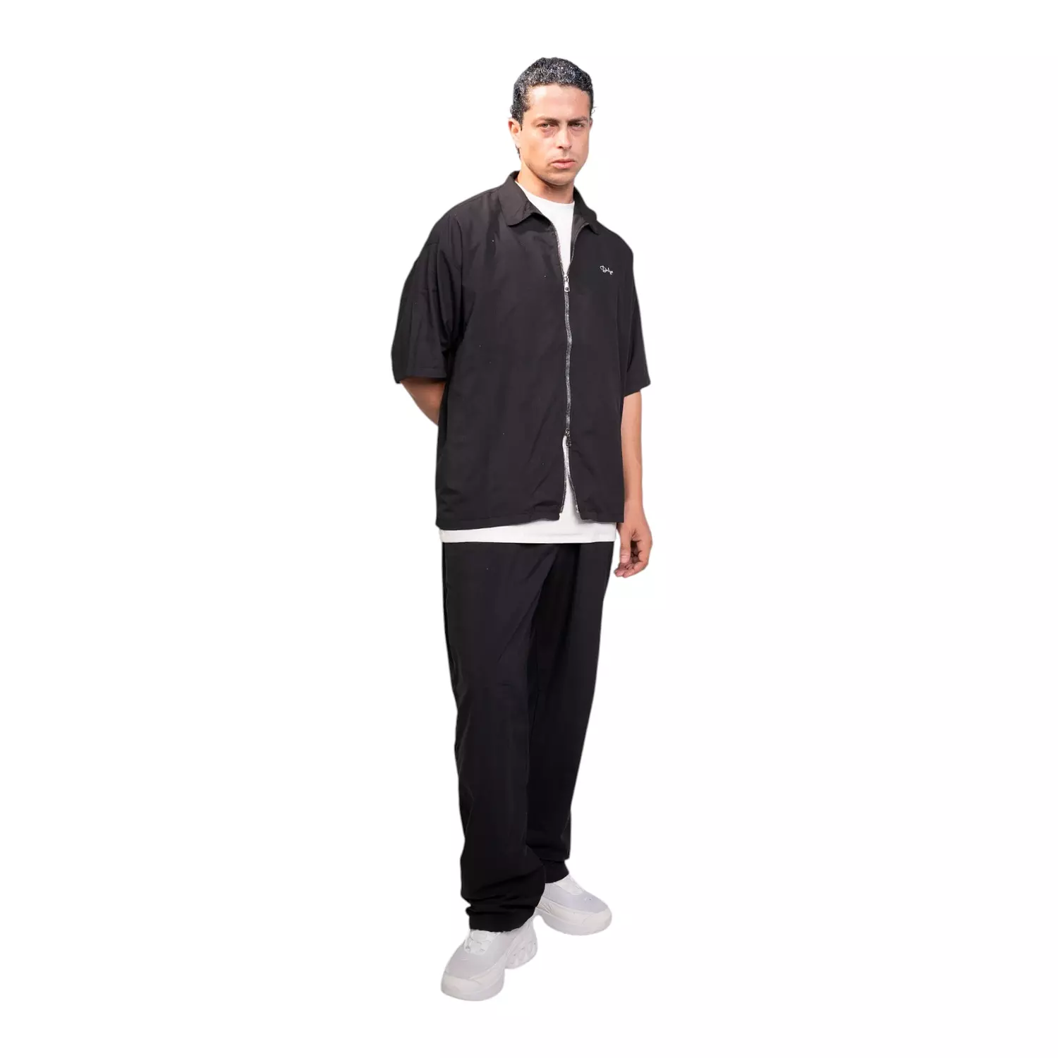 s3 2zippers  SUIT Microfiber  2