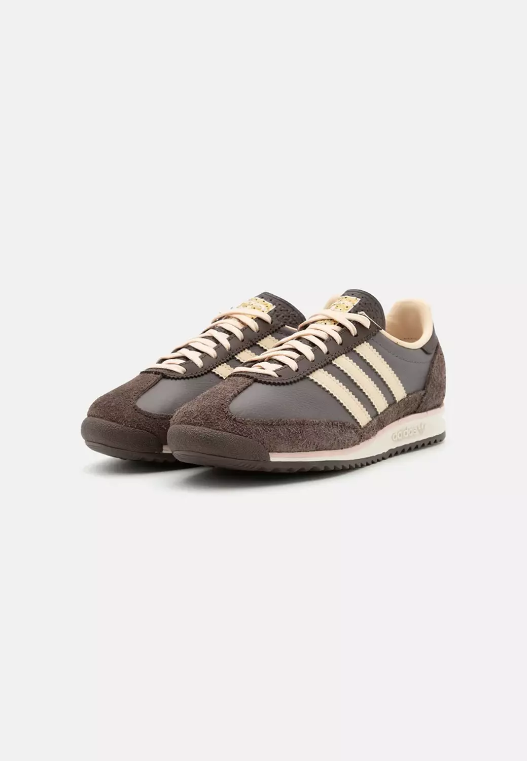 adidas SL72 OG Charcoal Crystal Sand Brown 1