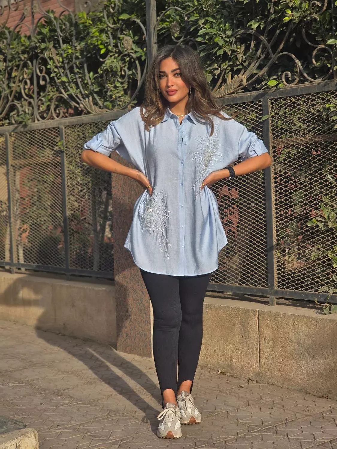 Ribbed Ankle Leggings  image