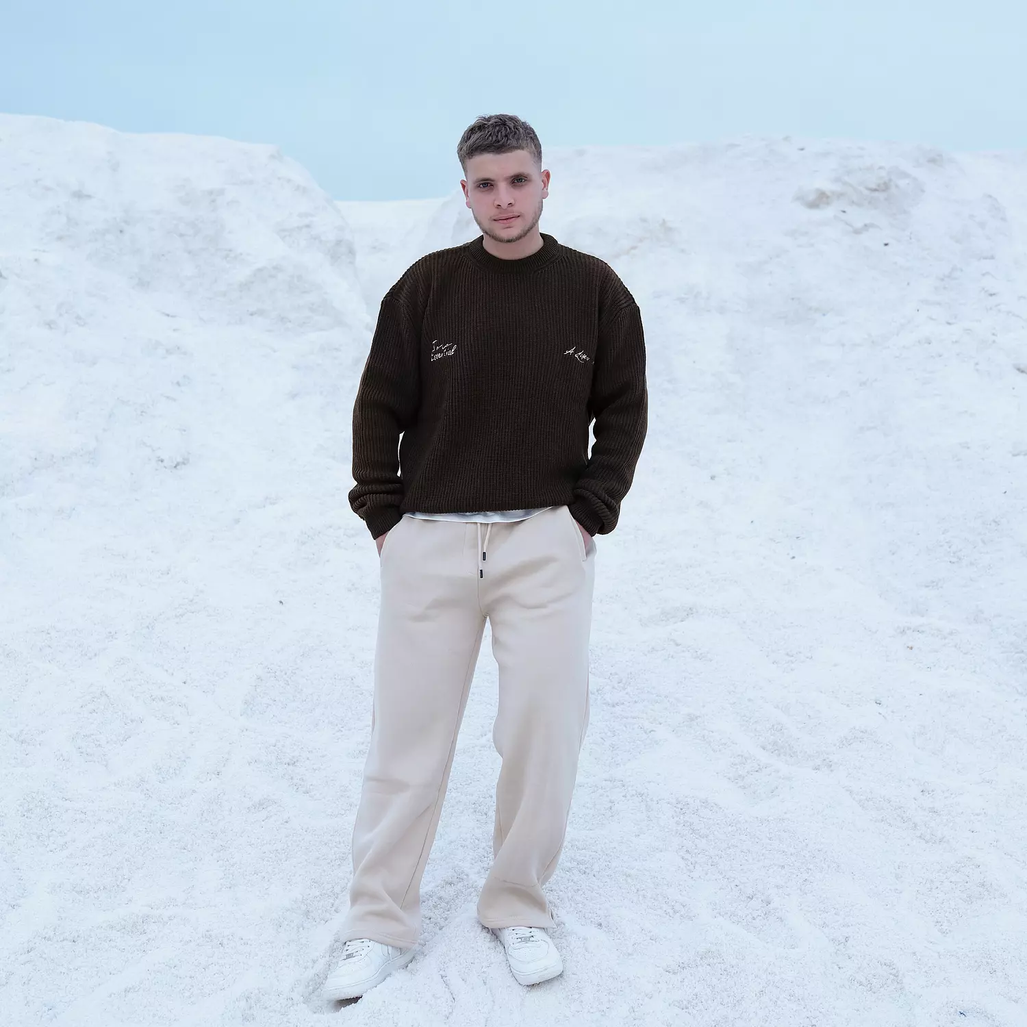 Heavy knitted hover image