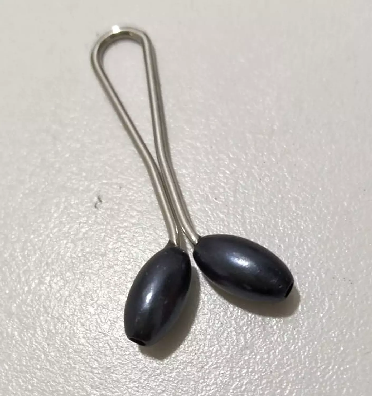 Thin Oval Pin - Dark Blue image