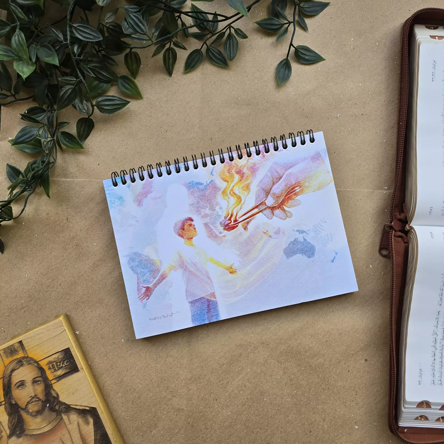 Here I am send me - Notebook-softcover image