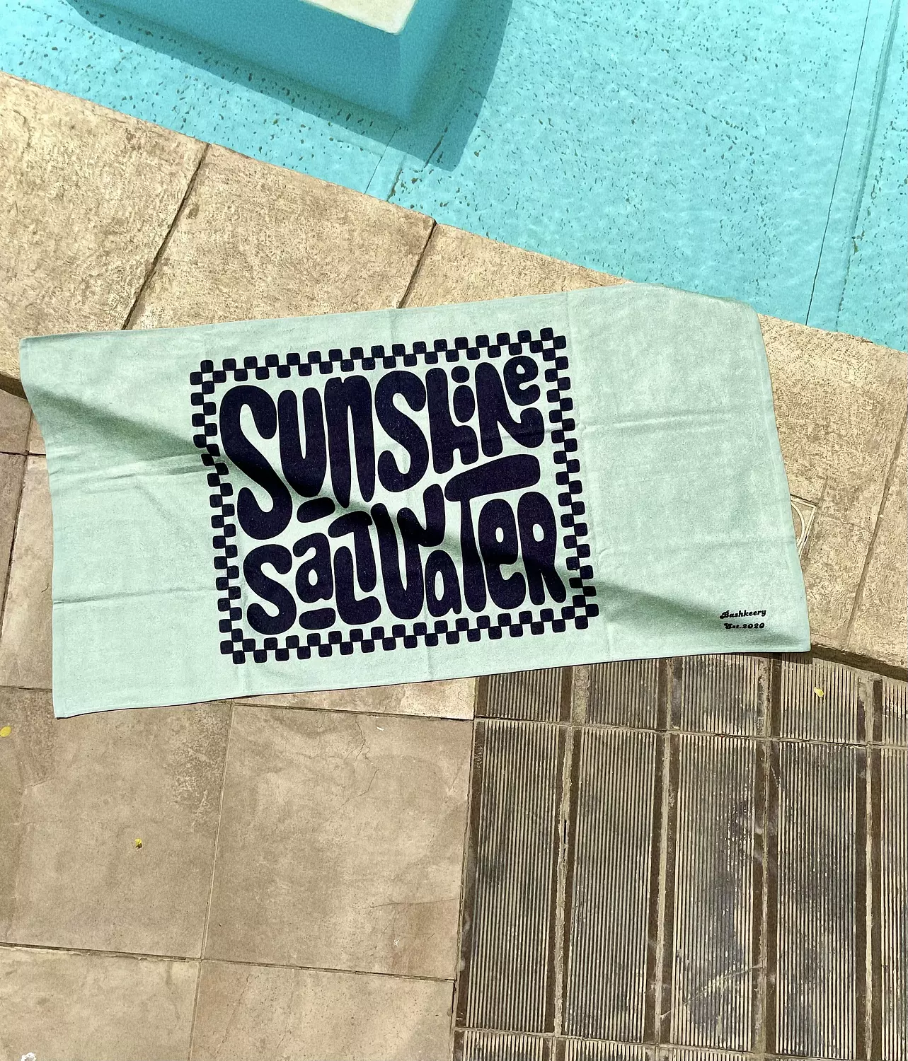 Sunshine Saltwater Beach Towel image