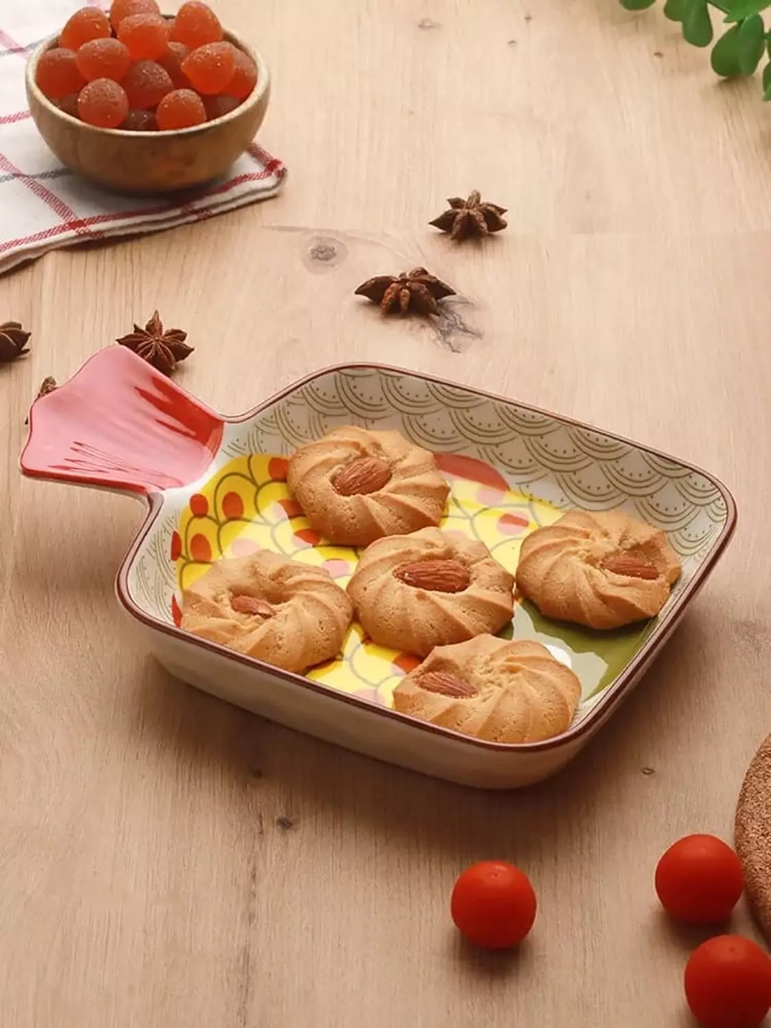 Tied Ribbons Ceramic Serving Platter 5