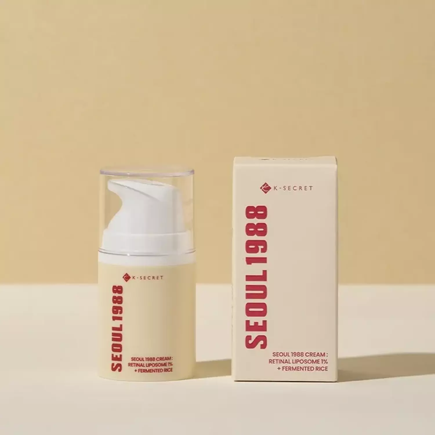 K-SECRET - SEOUL 1988 Cream : Retinal Liposome 1% + Fermented Rice image