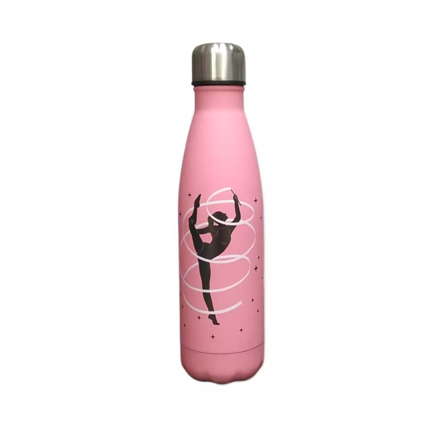 Water Bottle - Light Pink | Ribbon | Customizable image