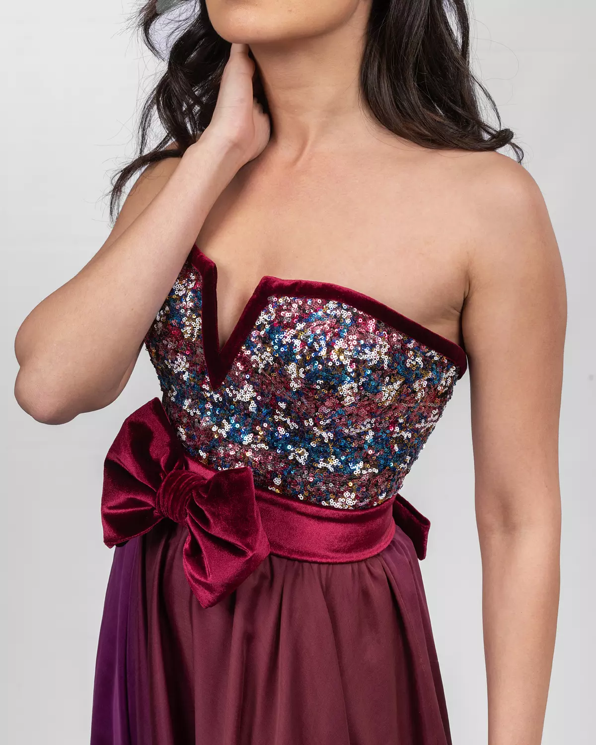 Striking Ombre Sequin Dress 5