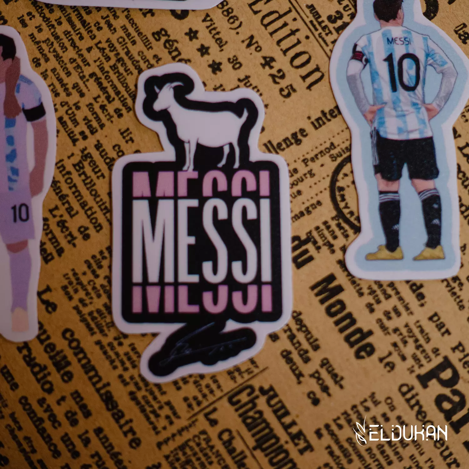 The GOAT sticker image