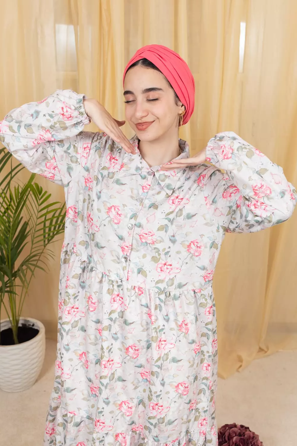 Linen viscos dress 5 1