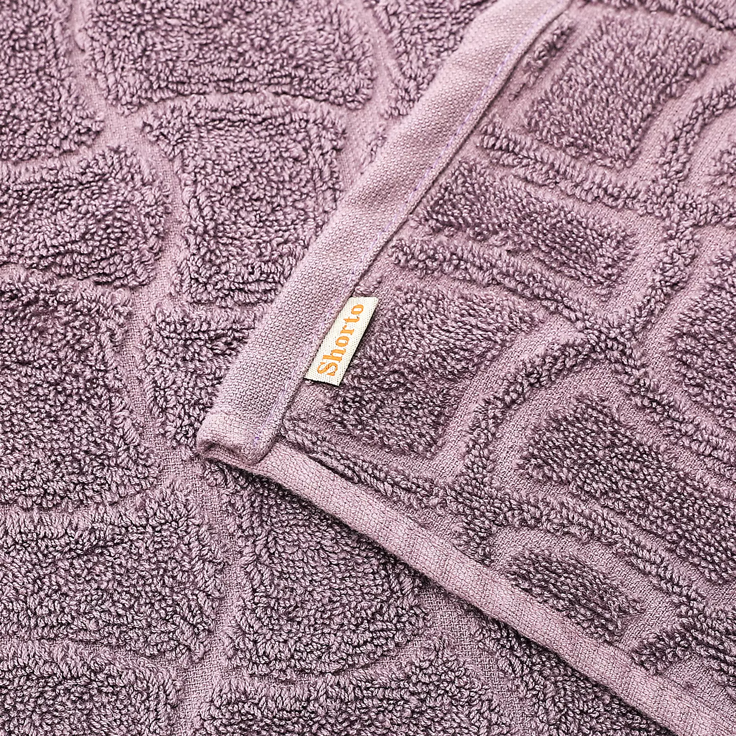 Shorto Towel Made From 100% Cotton - 2627 - Purple 2