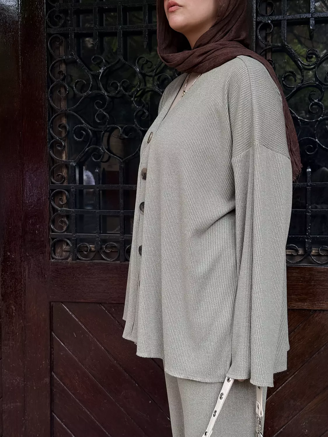 Flair knit set  mint hover image