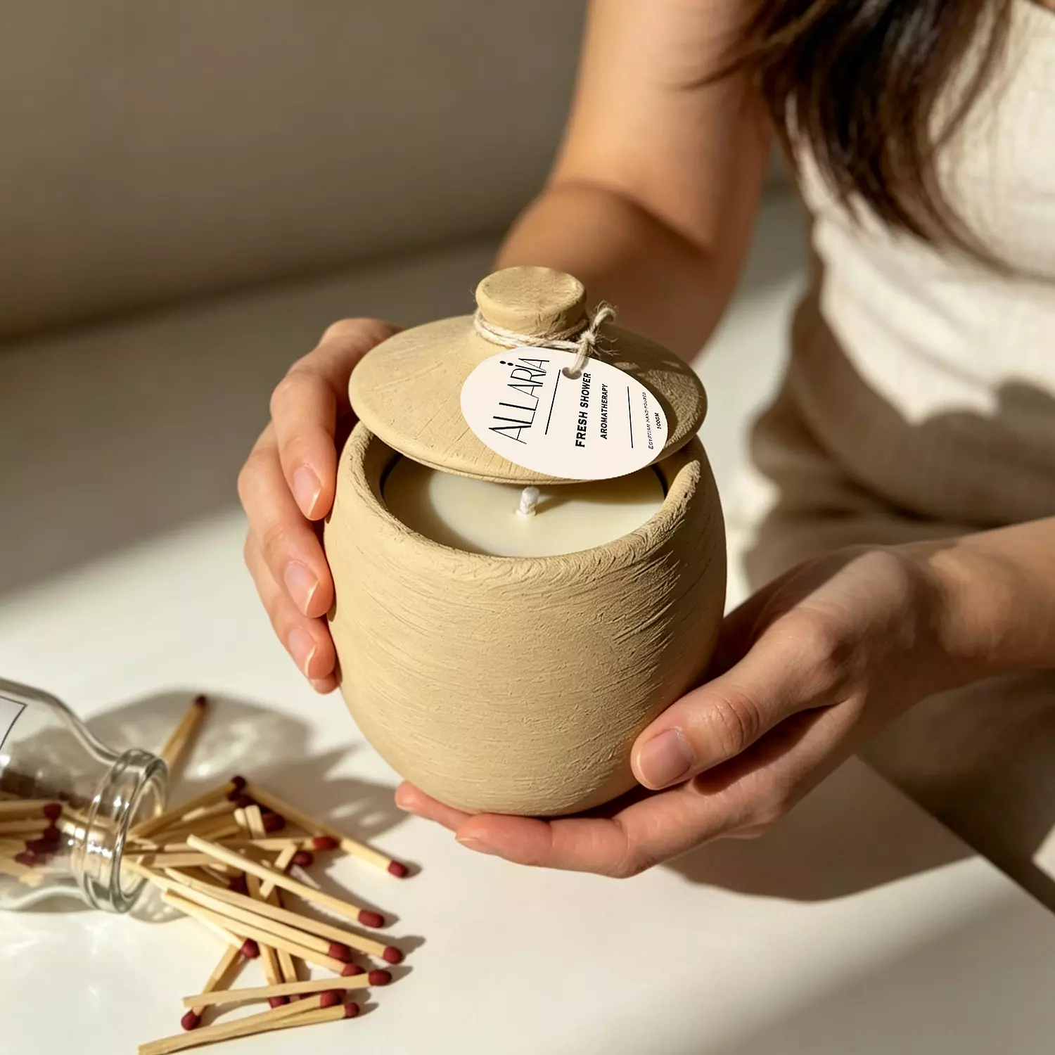 Fresh Shower Candle Pot 2