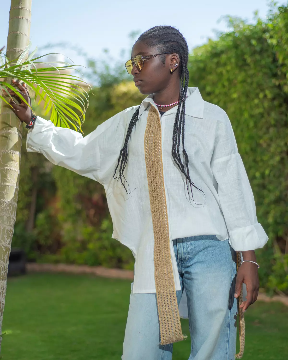 White Boho Shirt 3