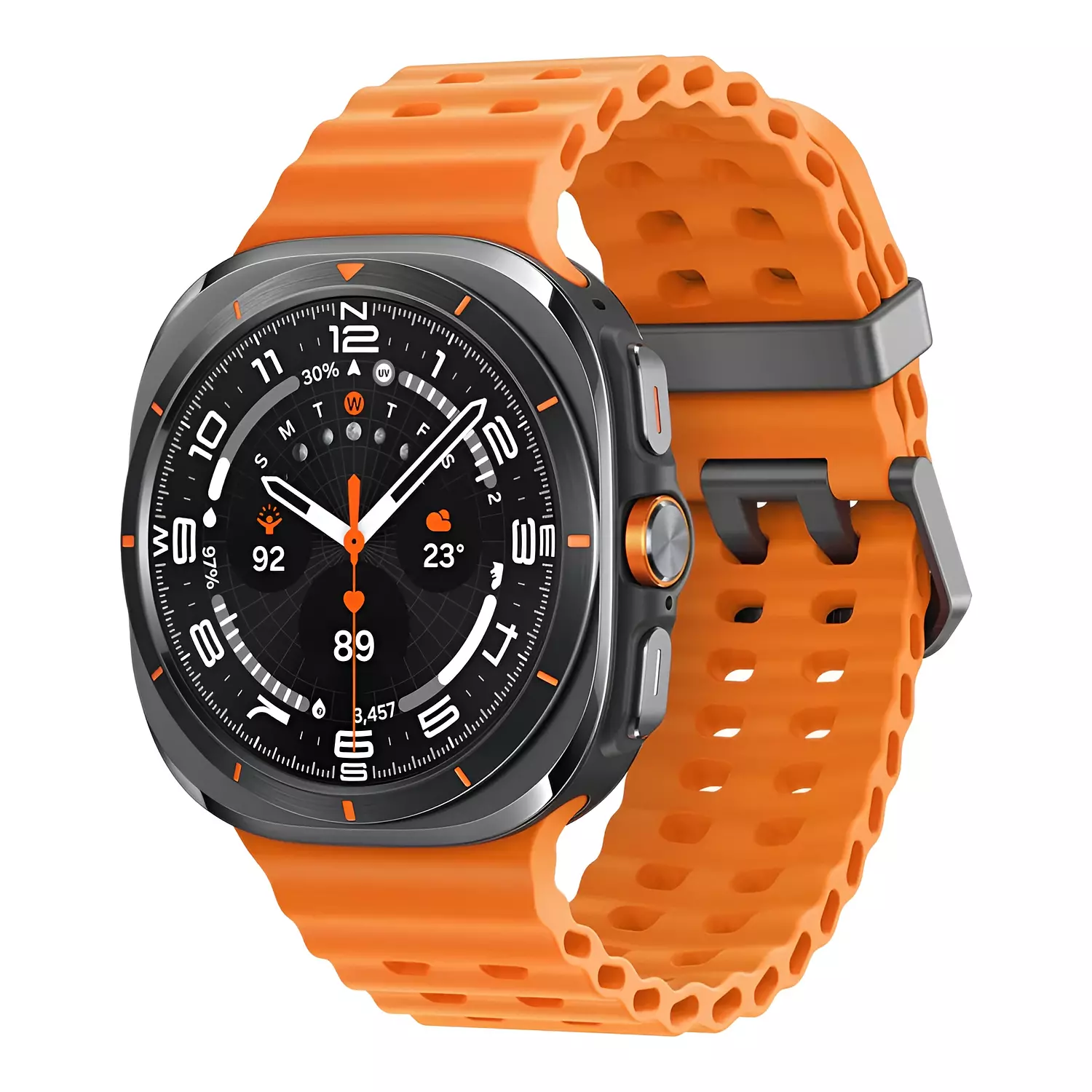 HainoTeko-1 Smart watch, AMOLED Display, Water Resistant, 3 Interchangeable Straps image