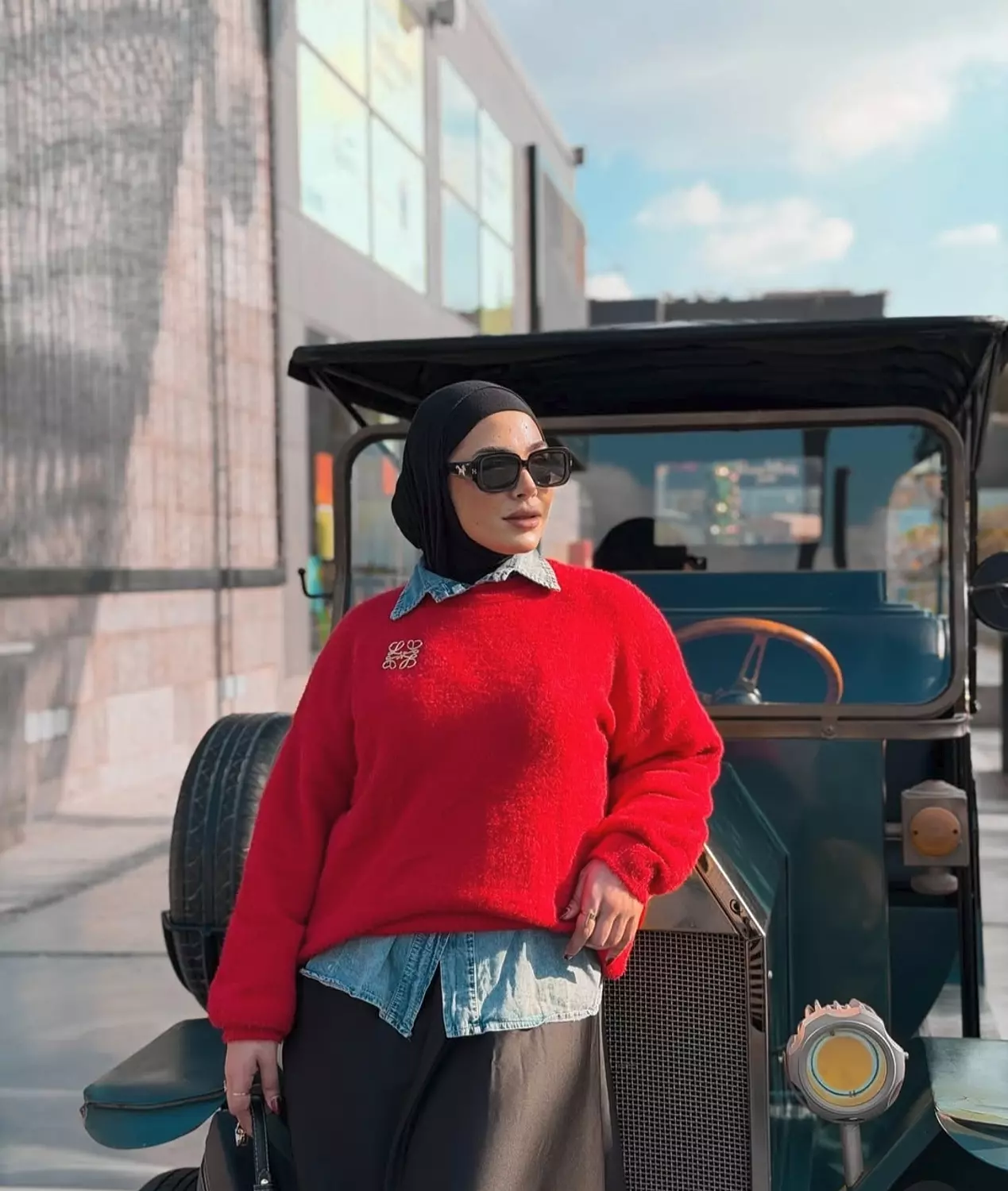 Over size pullover  image