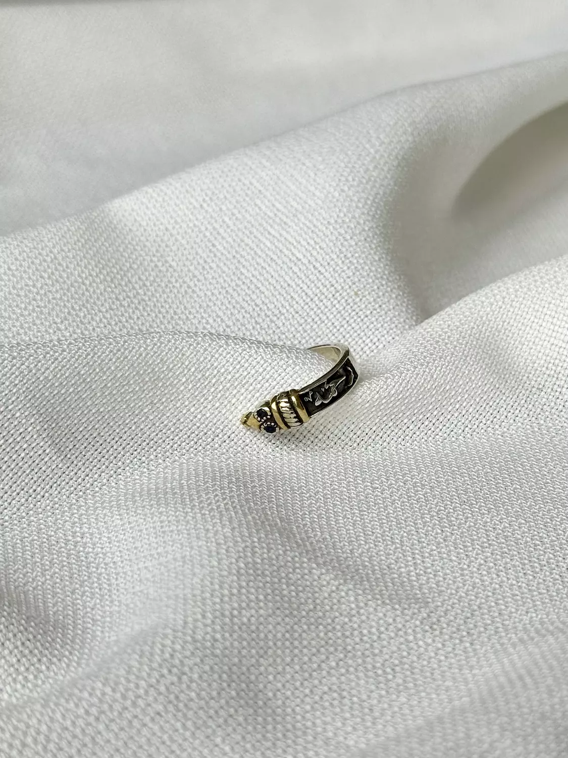 Tribal Ring “Blue” hover image