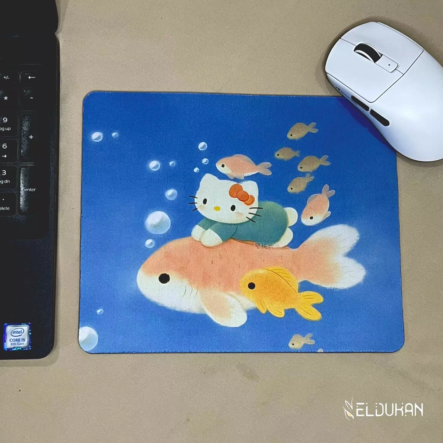 hello kitty mouse pad image