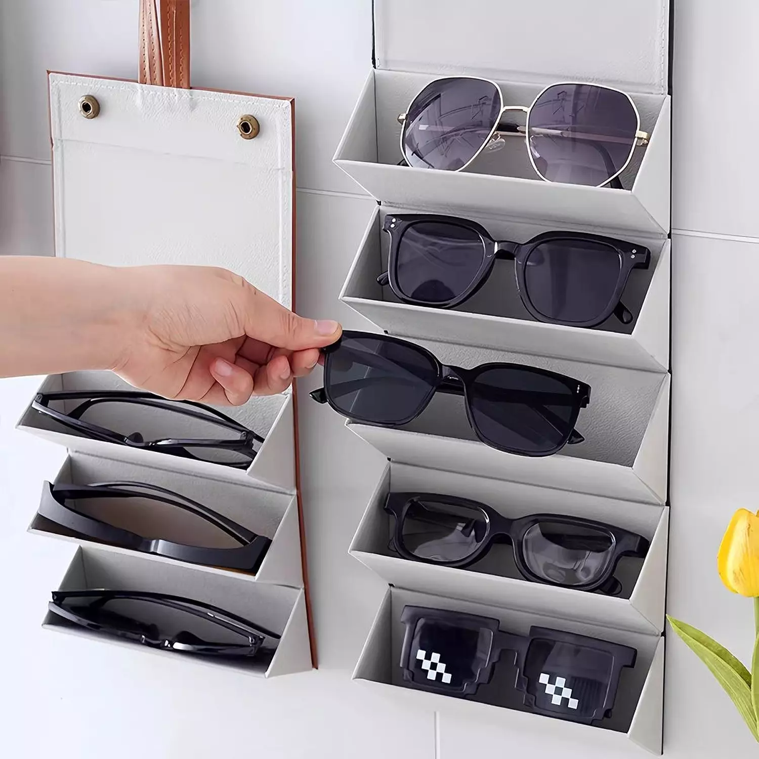 Glasses organizer 4