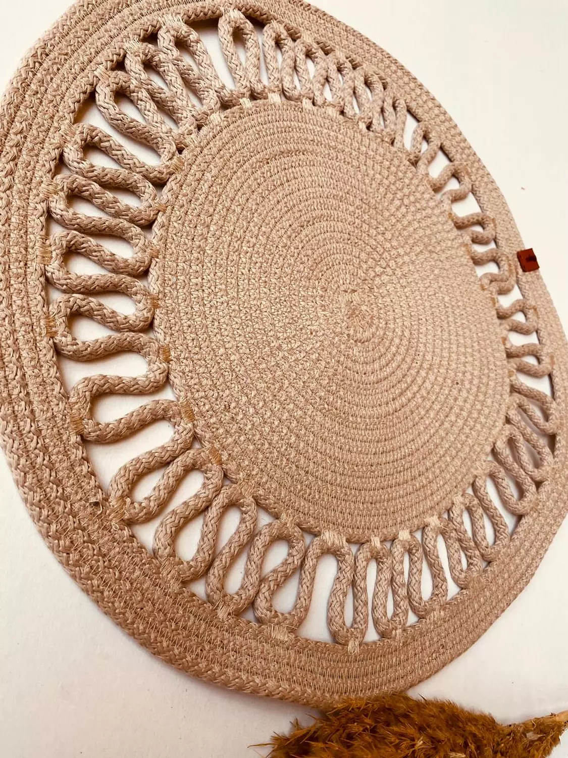  Boho Round Placemat  hover image