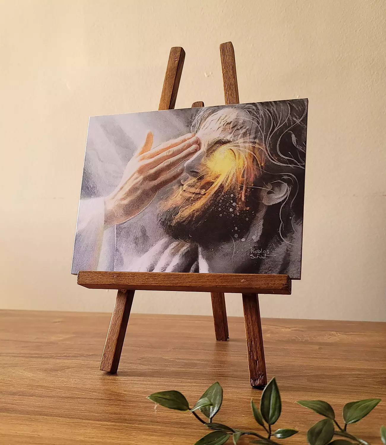  إنما أعلم شيئا واحدا: أني كنت أعمى والآن أبصر  -  (wall-art) image