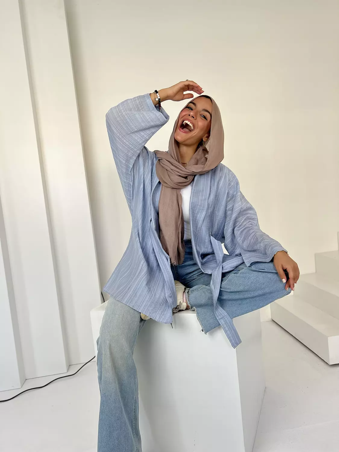 Summer Breeze Blue Cardigan 5