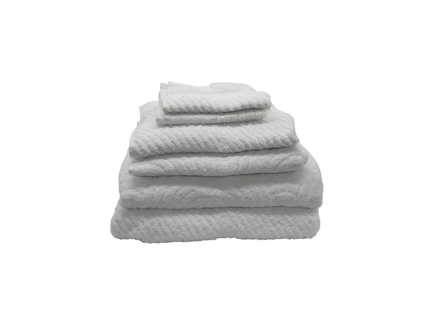 White Towel Set  2