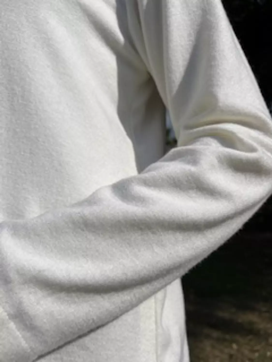 Off-white basic knit wool top 6