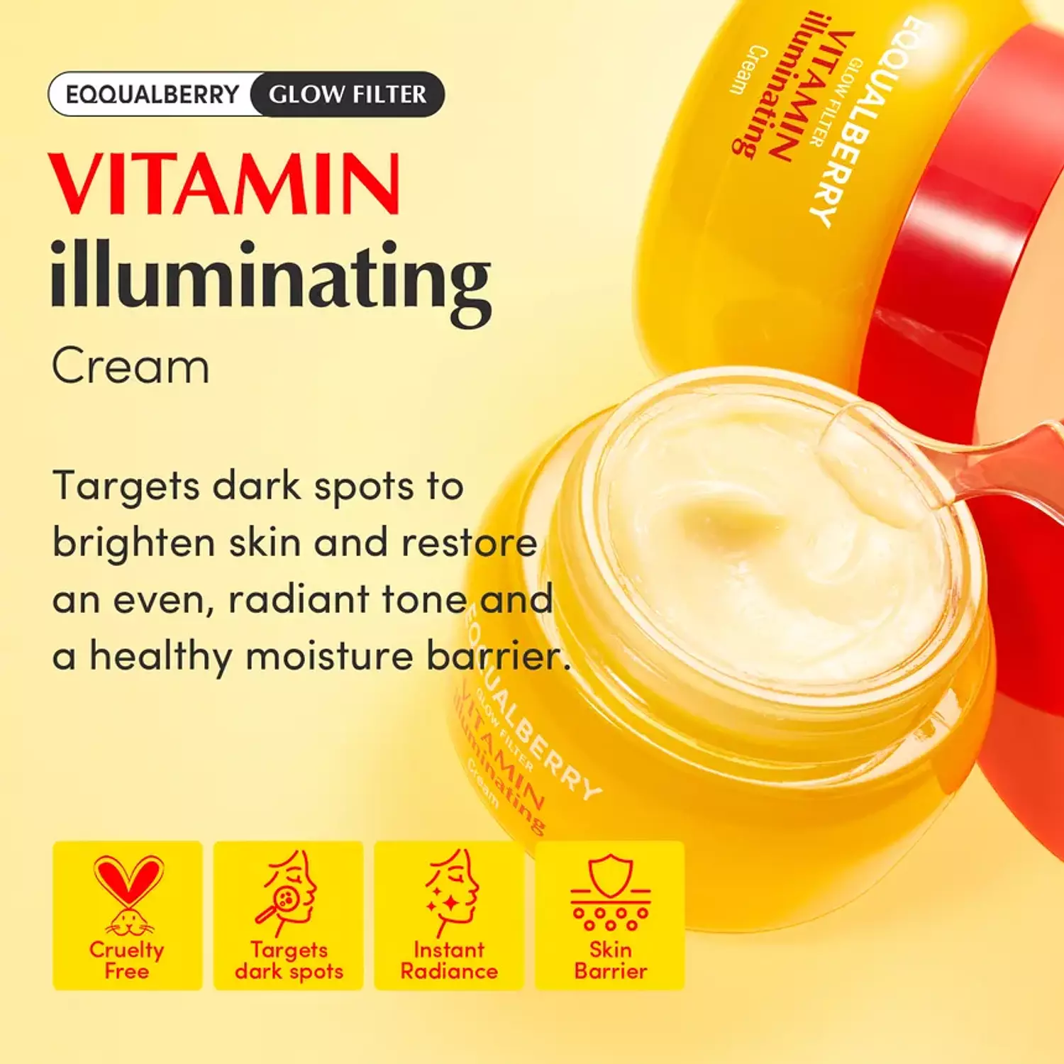 EQQUALBERRY - Vitamin Illuminating Cream hover image