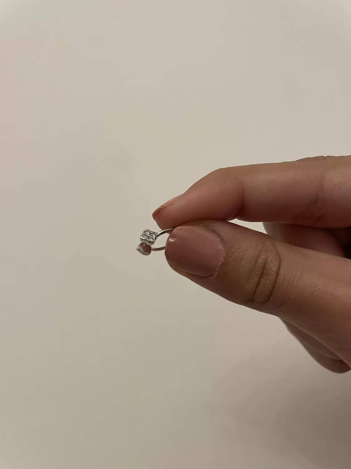 Silver Earcuff image