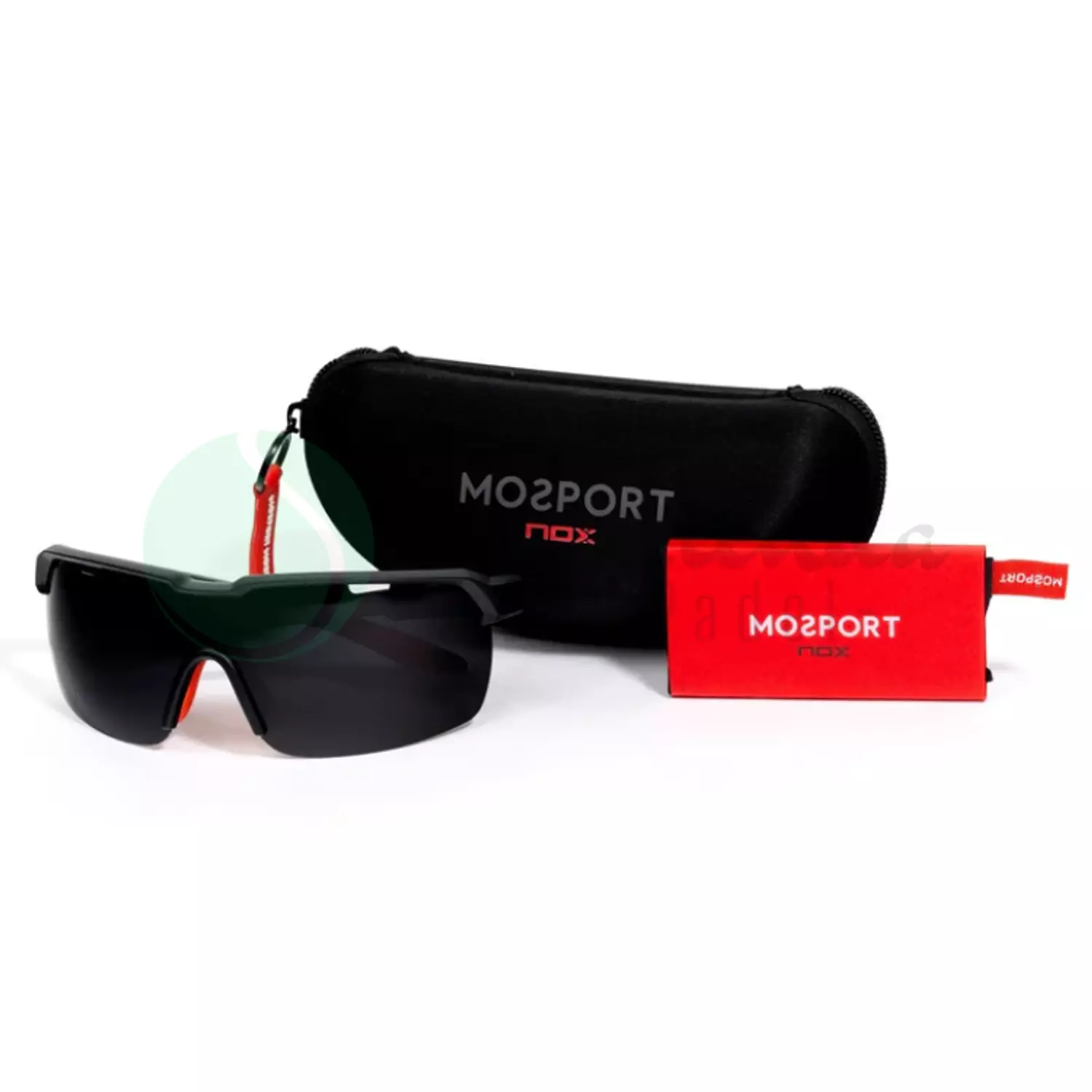 Nox Mo Fignon Tempo - Black/Red Sports Glasses image
