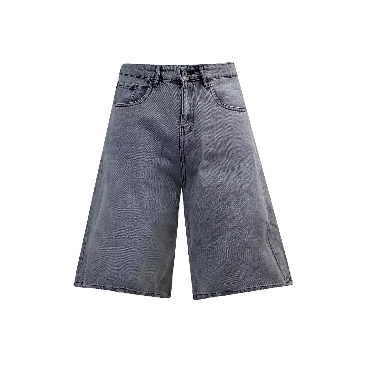 Baggy denim Bermuda jorts 2
