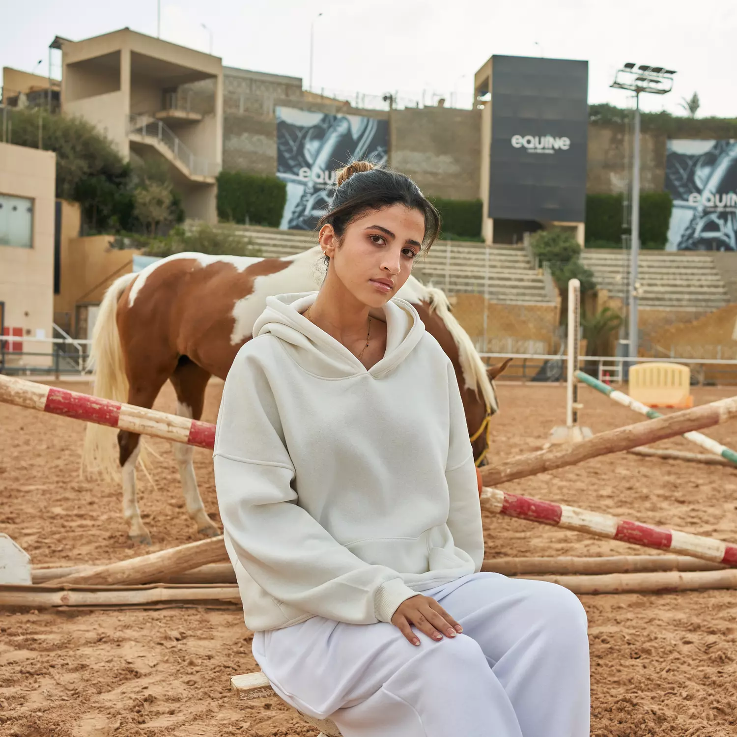 SOUTH DIG Karama Unisex off-white Hoodie hover image