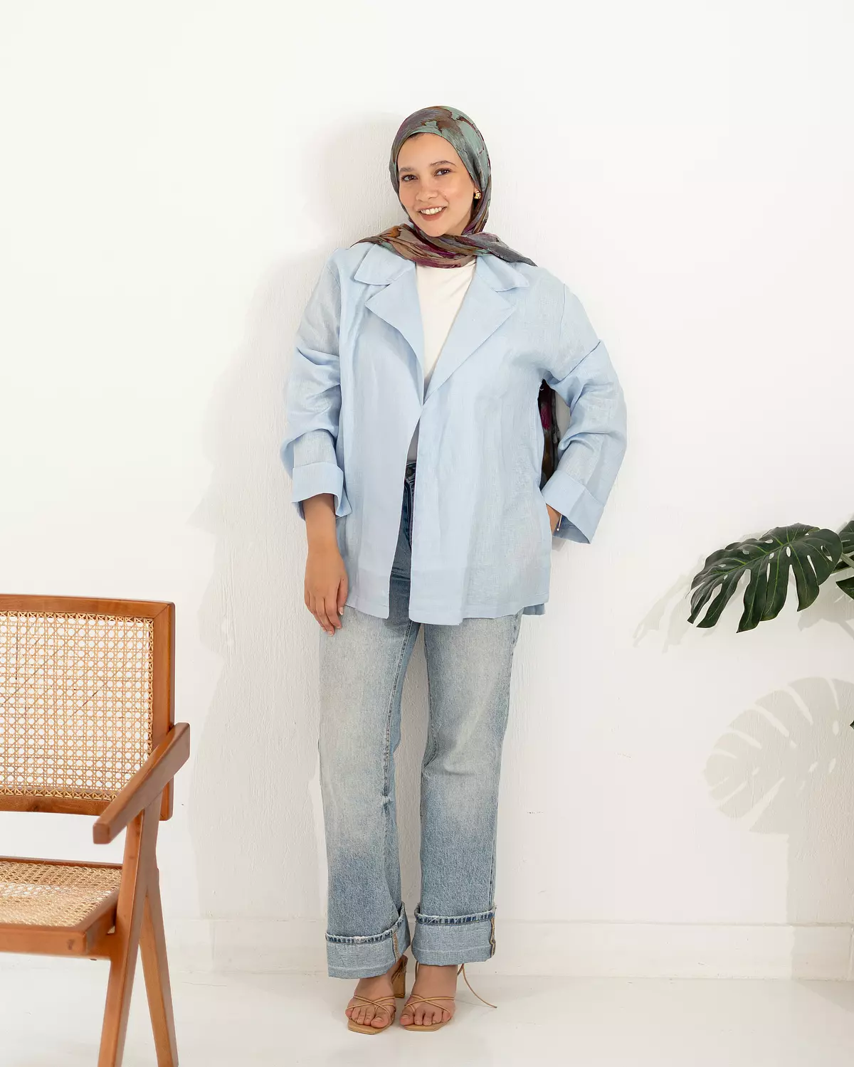 Pure linen blazer  2