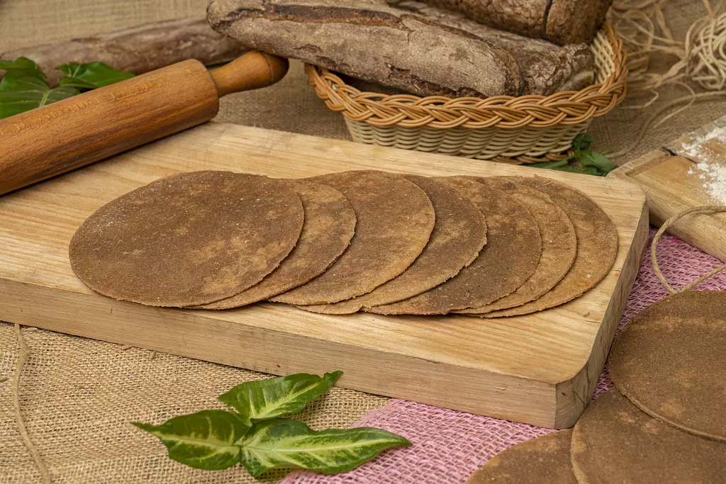100% Organic Rye Flatbread (50g each-pack of 10) 