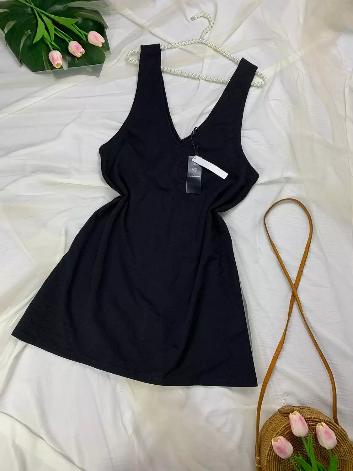 Cotton basic dress from Splash   Size 12 to 60:65 k   For 425 hover image