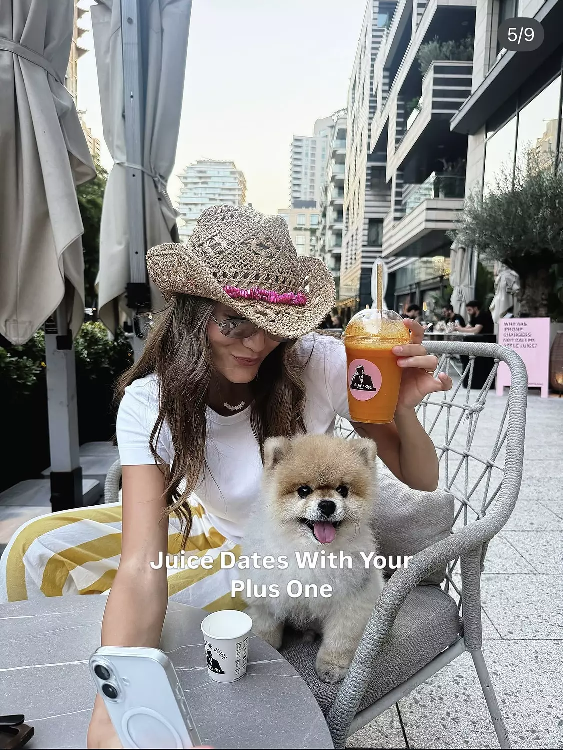Pink lala hat image